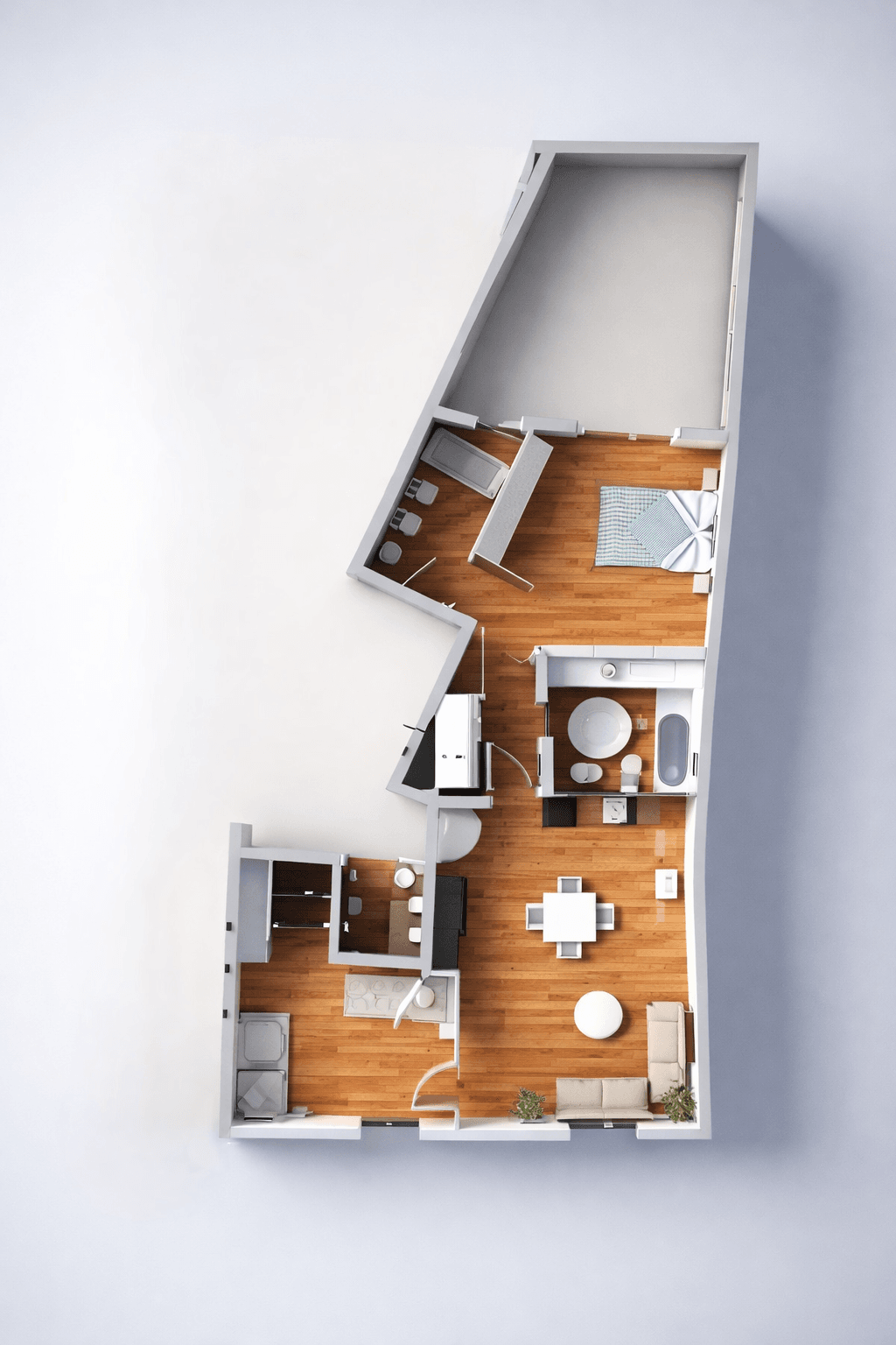 Piso nuevo a la venta en Pinto planta 1