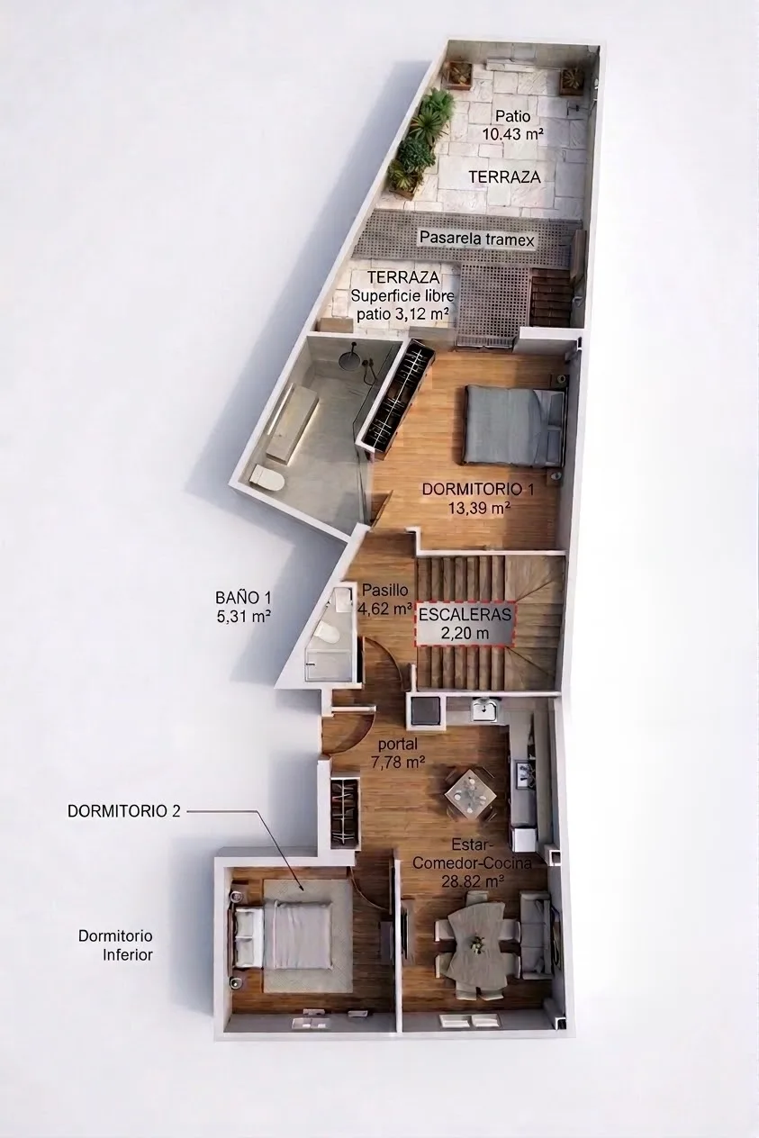 Piso en venta Pinto Planta Baja 3 habitaciones