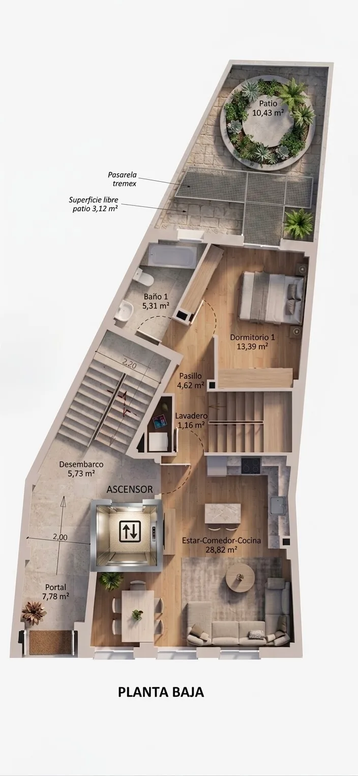 Piso en venta Pinto Planta baja