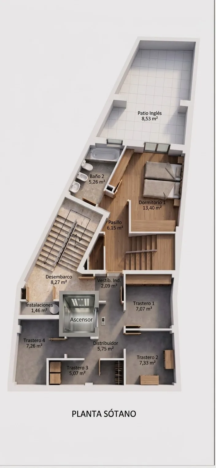 Piso en venta Pinto Planta sótano